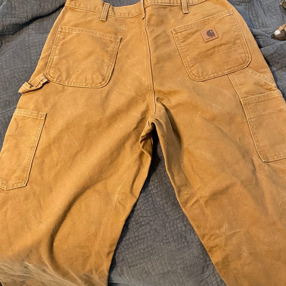 Carhartt B136 Cotton Double Front Work Dungaree